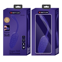 oeuf vibrant  texture marine rechargeable violet