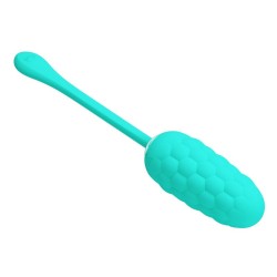oeuf vibrant  texture marine rechargeable aqua green