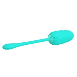oeuf vibrant  texture marine rechargeable aqua green