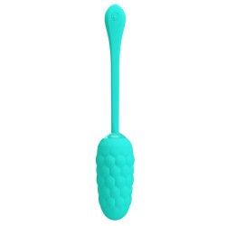 oeuf vibrant  texture marine rechargeable aqua green