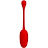 oeuf vibrant rechargeable knucker rouge