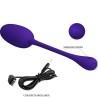 oeuf vibrant rechargeable knucker violet