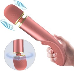 masseur 7 modes de vibration rose