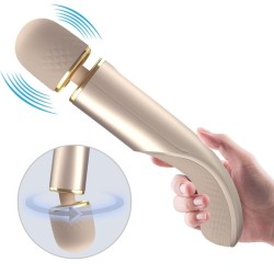 masseur 7 modes de vibration champagne