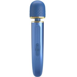 masseur 7 modes de vibration bleu