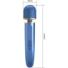 masseur 7 modes de vibration bleu