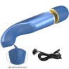 masseur 7 modes de vibration bleu