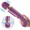 masseur 7 modes de vibration violet