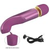 masseur 7 modes de vibration violet