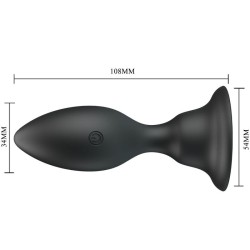 plug anal vibrant noir
