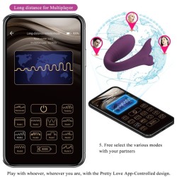 télécommande jayleen vibrator app violet