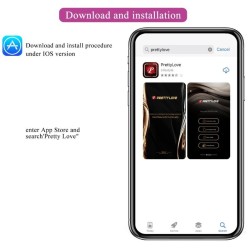 elvira kegel balls app télécommande violet