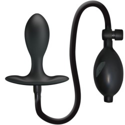 plug anal gonflable noir