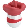 mina stimulateur de langue rouge clair