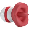 mina stimulateur de langue rouge clair