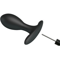 plug anal gonflable noir