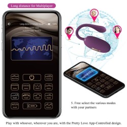 doreen oeuf vibrant rechargeable violet