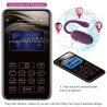 doreen oeuf vibrant rechargeable violet