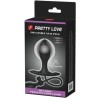 plug anal gonflable noir