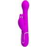 vibrateur dejon rabbit 3 en 1 multifonction violet