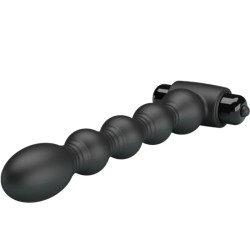 plug anal lynn silicone 10 vibrations noir