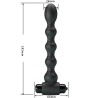 plug anal lynn silicone 10 vibrations noir