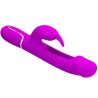 vibrateur dejon rabbit 3 en 1 multifonction  fucsia
