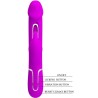 vibrateur dejon rabbit 3 en 1 multifonction  fucsia