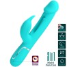 vibrateur dejon rabbit 3 en 1 multifonction vert aqua