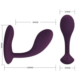 baird application lila rechargeable g-spot 12 vibrations