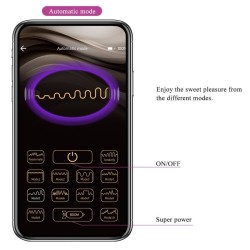 baird application lila rechargeable g-spot 12 vibrations