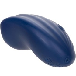 cashmere velours curve bleu