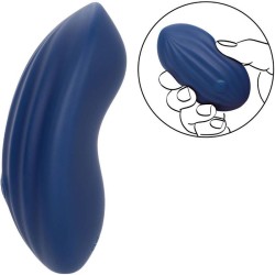 cashmere velours curve bleu