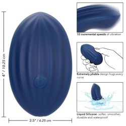 cashmere velours curve bleu