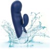 cashmere duo soie bleu