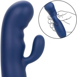 cashmere duo soie bleu