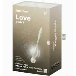 balles vibrantes de kegel love birds blanches