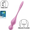 balles vibrantes de kegel love birds rose