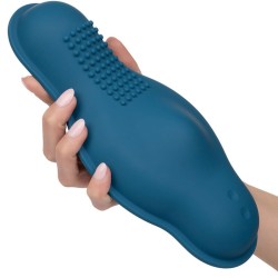 rider massager double moteur télécommande bleu
