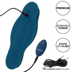rider massager double moteur télécommande bleu
