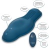 rider massager double moteur télécommande bleu