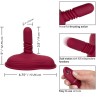 rider massager double moteur télécommande rouge