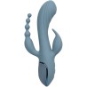vibrateur triple ecstasy gris