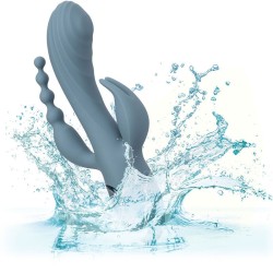 vibrateur triple ecstasy gris