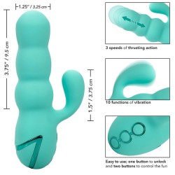 vibrateur del mar diva rabbir aqua green par california dreaming
