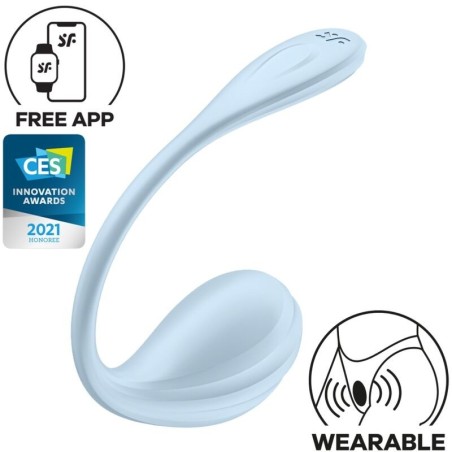 application gratuite stimulateur de point g pétale lisse bleu ciel
