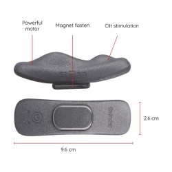 vibrateur rechargeable manila panty 9 vitesses 9,6 cm x 2,6 cm - application gratuite