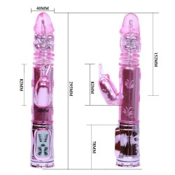 rotateur rampant rose throbbing bunny