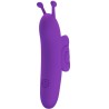 snail puissant stimulateur de doigts violet