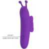 snail puissant stimulateur de doigts violet